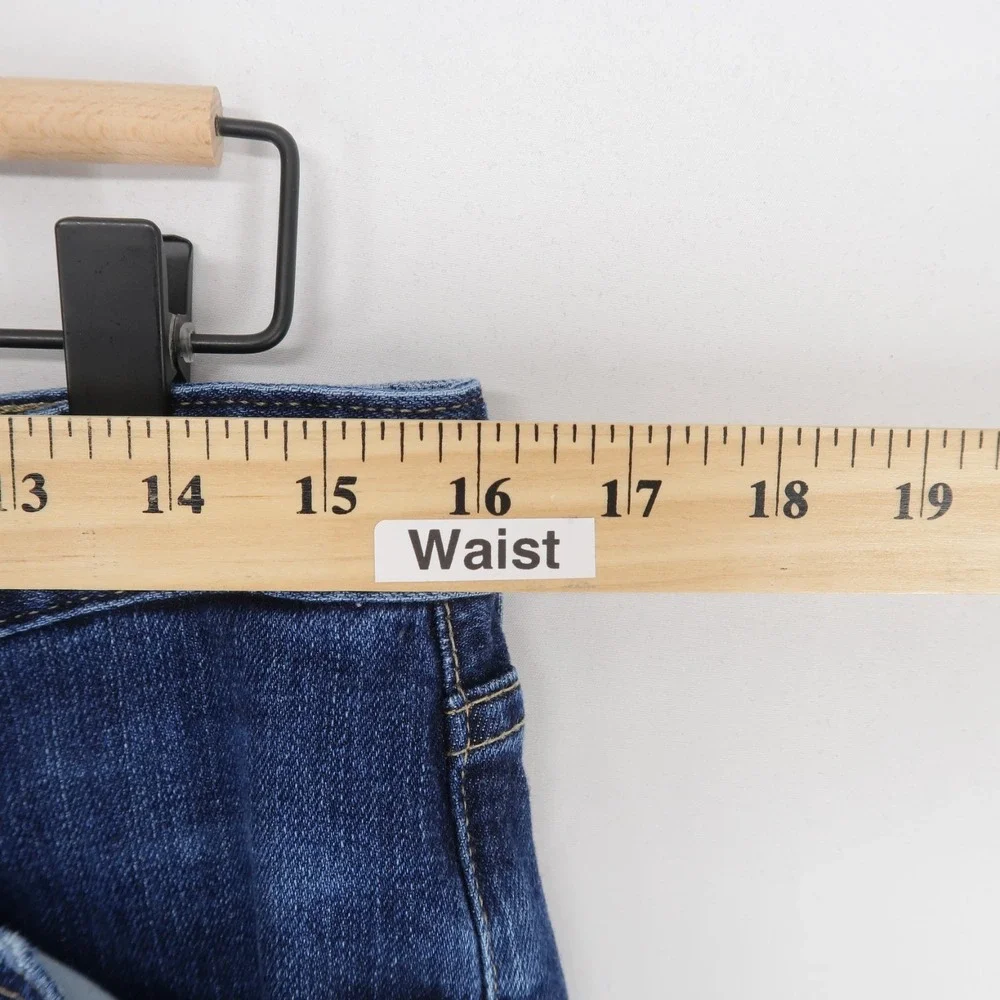 AG Adriano Goldschmied Ex-Boyfriend Jeans Womens 29R Blue Slouchy Slim Aged - Picture 5 of 12